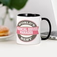 thumbnail image 4 of CafePress - Financial Service Manager Mug - 11 oz Ceramic Mug - Novelty Coffee Tea Cup, 4 of 6