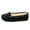 Black, variant on Women's Cally Faux Fur Slipper, Dark Navy ,9 M