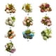 thumbnail image 4 of Monstrate Ramo de flores falsas versátil de bajo mantenimiento y elegante flor artificial para interiores o exteriores Flores artificiales Blanco Naranja, 4 of 6