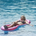 thumbnail image 3 of POINTERTECK Hamac Gonflable avec Filet Pliable Portable Drainage Flottant Haut Fauteuil de Jeu Lit Flottant Canapé, 3 of 9