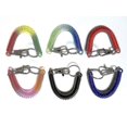 thumbnail image 2 of 6-pack Colorful Flexible Theftproof Spring Coil Cord Stretch Tether Ring With Clip-color Random-1374, 2 of 5