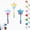 3Pcs-A, variant on Magic Fairy Pay Wand Credit Card Holder, Fairy Wand Credit Card Holder - 3D Printed Tap to Pay-Contactless Payment Holder