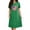 #0284-Green, variant on Uootdi Womens 4th of July Dresses Crew Neck Short Sleeve USA Print Sundresses Casual Loose Lightweight Soft Comfy Holiday Wear Gift