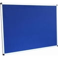 thumbnail image 1 of &#X &#Notice Board Felt Board Office Message Board Aluminium Frame, 1 of 4