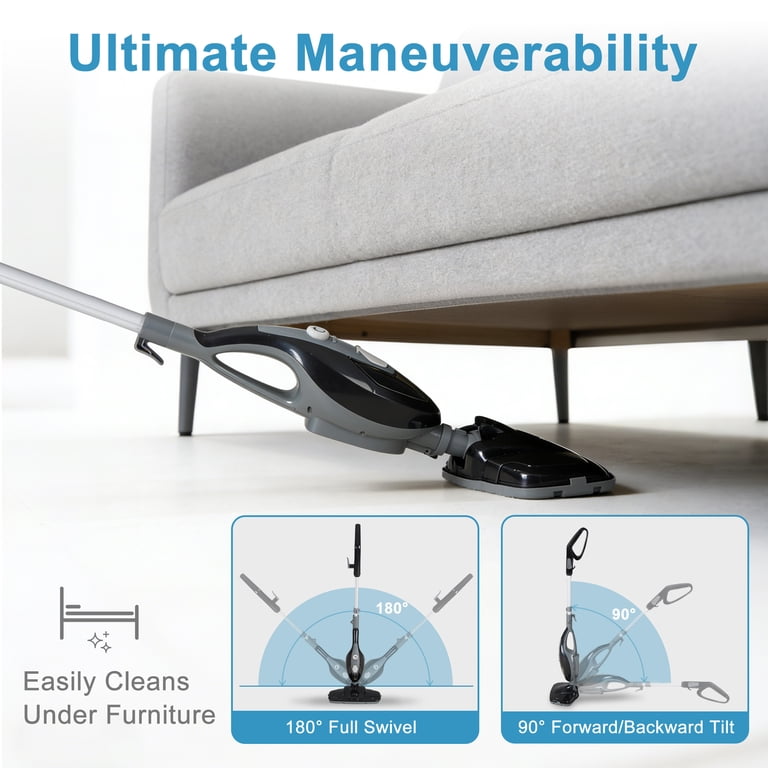 EDX Steam Mop Chemical-Free Floor Cleaner with Washable Pads photo 8