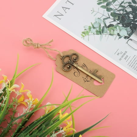 

Eco-friendly Bottle Opener Durable Bottle Opener With Tag Card For Graduation Wedding Party