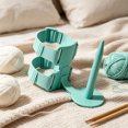 thumbnail image 5 of Portable Wearable Yarn Spool Stand, Hands-Free Arm Yarn Holder for Knitting, Crochet & Fiber Crafts, Compact Yarn Dispenser for Smoother Feeding and Less Tangling While You Work, 5 of 8