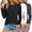 Black-White-DarkGrey, variant on SUNBS 3 Pack Long Sleeve Shirts for Women Crew Neck Slim Fit Basic Layering Womens Shirts