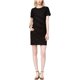 thumbnail image 2 of Vestido recto texturizado maison Jules para mujer negro pequeño, 2 of 2