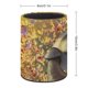 thumbnail image 2 of El Robot Salvaje-theme Cylinder Pen Holder Pencil Organizer with Flannel Lining PVC Leather Material Cardboard Base for study work 10*8CM, 2 of 6