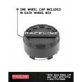thumbnail image 4 of Raceline A11B-20756-00 A11 Krank XL Wheel - 20x7 - 3.5 + 3.5 Offset - 4/156 - Satin Black, 4 of 5