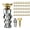 50 Pcs, variant on Hinge Repair Screw & Expansion Anchor, 6 x 14mm Cabinet Hinge Repair Screws with Strong Expansion Grip, Short Expansion Anchor Screw Set for Wood Tile Stone Concrete