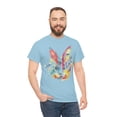 thumbnail image 5 of 2023 Water Rabbit Year Watercolor Paint Design Unisex Heavy Cotton Tee, 5 of 9