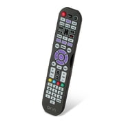 onn Universal 6-Device Remote, Black