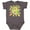 Charcoal Grey, variant on Inktastic I Love My Mommy Sun and Rainbow Letters Boys or Girls Baby Bodysuit