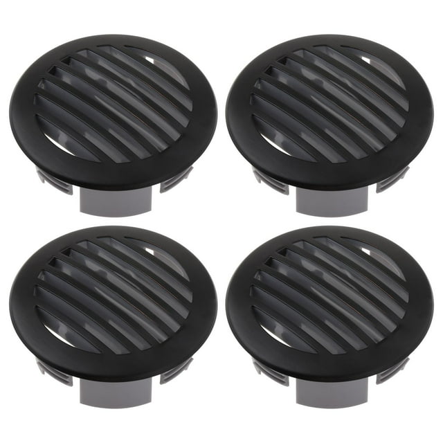 Couvercle de Grille en Acier Inoxydable 316 Remplace Grille d'Aération Ronde 4 Pcs