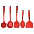 thumbnail image 3 of Qiopertar Big holiday Savings! Non-stick Cookware Cooking Spoon And Spatula 5-piece Set Clearance Saving Up To 65% Off, 3 of 9