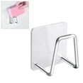 thumbnail image 4 of serony 2 Pcs Stainless Steel Sink Sponges Holder Soap Drain Storage Rack Kitchen Bathroom Organizers Shelf Hooks, 4 of 9