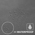 thumbnail image 4 of Unique Bargains 112.6"x79" 210D Pedal Boat Cover Waterproof for 3 or 5 Person Pedal Paddle Boat Storage Protector Gray, 4 of 6