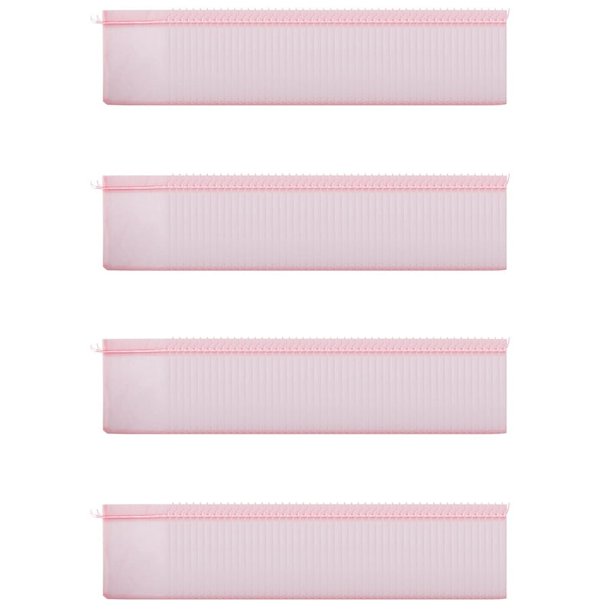Bolsas de Organza Grandes de 200 Piezas Rosa Rubor, Bolsas de Regalo de de 17 x 23 cm Bolsas de Joyería con Cordón