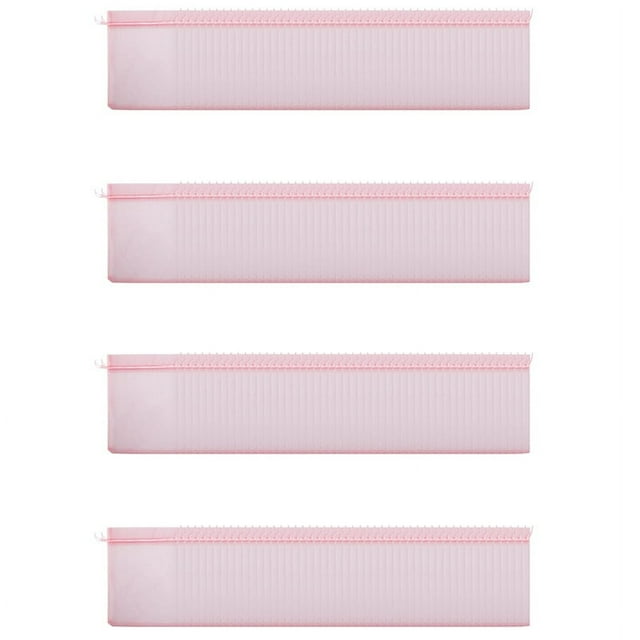 Bolsas de Organza Grandes de 200 Piezas Rosa Rubor, Bolsas de Regalo de de 17 x 23 cm Bolsas de Joyería con Cordón