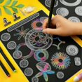 thumbnail image 2 of 22x Spirograph Geometric Ruler Tools Stationery Drafting Spiral Drawing Toy, 2 of 3