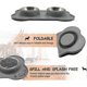 thumbnail image 3 of Pet-Friendly Silicone Non-Slip Stainless Steel Double Dog Bowl, 3 of 4
