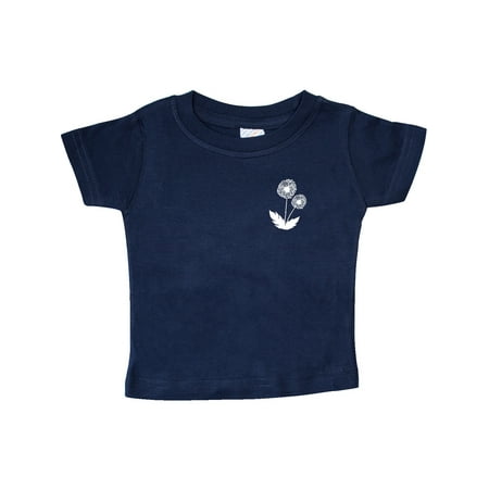 

Inktastic Pocket Dandelion in White Gift Baby Boy or Baby Girl T-Shirt