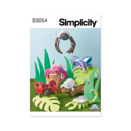 Simplicity Paper Sewing Pattern 3054 - Toys