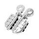 thumbnail image 1 of Estriberas de motocicleta shamjiam Reposapiés para carretera 38 mm plata, 1 of 7