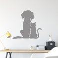 Wall Ca and Dog Pes Veerinary Clinic Grooming Salon Sickers Large