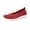 Red, variant on Willtoo Orthopedic Womens Knitted Flat Walking Shoes Comfortable Slip On Mesh Lightweight Sneakers Casual Soft Gym Non Slip Loafers