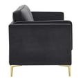 thumbnail image 5 of Modway Kaiya Performance Velvet Sofa in Charcoal, 5 of 10
