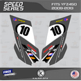 thumbnail image 4 of Kalair GFX Graphics Kit for Yamaha ATV YFZ 450 (2009-2013) Speed Series, 4 of 5