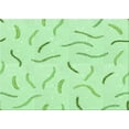 thumbnail image 1 of Ahgly Company Machine Washable Indoor Rectangle Transitional Mint Green Area Rugs, 3' x 5', 1 of 7