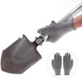 thumbnail image 4 of Guantes PU Trabajador Conductor Constructores Jardinería Protectora Seguridad Mitones Grises, 4 of 9