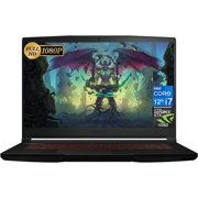 MSI 2023 Newest Thin GF63 Gaming Laptop, 15.6" FHD 144Hz Display, 12th Gen Intel Core i7-12650H Processor, NVIDIA GeForce RTX 4050, 64GB RAM, 2TB SSD, Type-A&C, Wi-Fi 6, Windows 11 Home