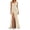 Beige, variant on Women Pattern Long Sleeve Form Fitting Dress V-Neck Tight Mid Length Gown Polyester Lightweight Casual Daily Travel Date Outfit with Pattern Black XL