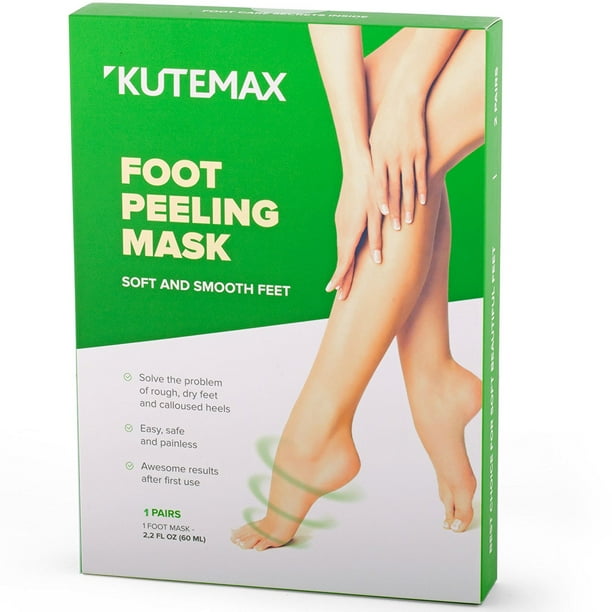 Foot Peel Mask Callus and Dead Skin Remover Exfoliation 1/2 Pairs of Peeling Socks Make