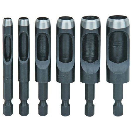 UPC 751369623606 product image for Drill Master 67030 Hollow Punch Set for Drills and Drill Presses, Pack of 6 | upcitemdb.com