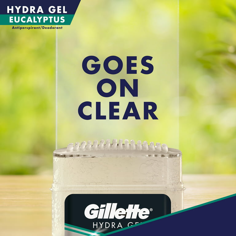 Buy Gillette Eucalyptus Antiperspirant Gel 48h 70ml (2.36 fl oz) · USA