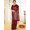 Congo Brown, variant on Traditional Satin Silk Saree With Floral Motifs And Tassels Pallu – Dark Green