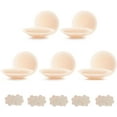 thumbnail image 1 of Cakes Body Nipple Covers Waterproof Reusable Sticky Bras Invisible Bra Traceless Adhesive Bras for Dress Tops, 1 of 7