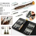 thumbnail image 5 of Mini destornillador de precisión, kit de destornilladores 25 en 1, herramientas de reparación para iPhone, computadora portátil, reloj, joyas, juguetes, anteojos, etc. Juego de destornilladores con es, 5 of 5