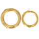 thumbnail image 1 of 2 rollos de aluminio de 1,0mm + 2,0mm, alambre para hacer joyería artesanal, alambre Flexible para joyería Floral, oro, 1 of 8
