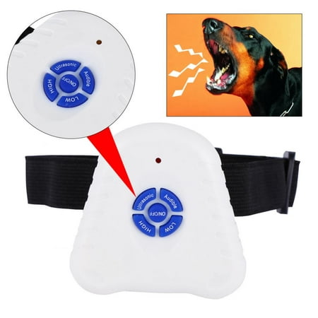 HURRISE Ultrasonic Anti Barking Control Collar Outdoor/Indoor Dog Pet No Barking Training Device Collar For Small Medium Large Sized (Best Bark Collar For Medium Sized Dogs)