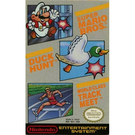 Super Mario Bros Duck Hunt World Class Track Meet - Nintendo NES