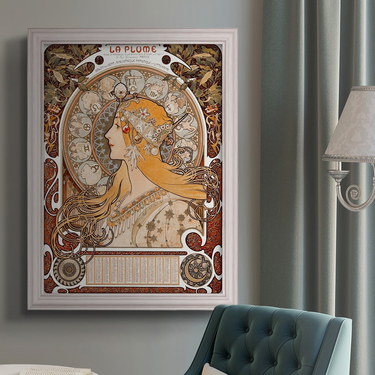 Tropical Fish Collection II Premium Framed Canvas- Ready to Hang