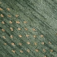 thumbnail image 5 of Rugsotic Carpets Hand Knotted Wool Area Rug 2'6''x10' Green Contemporary Runner Indoor Rug for Living Room, Bedroom Antimicrobial L00531, 5 of 9