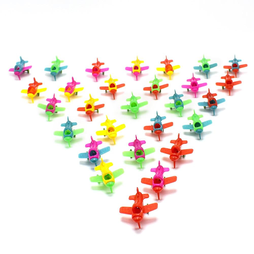 Mojoyce Mini Plastic Small Airplane Glider Toys Kids Educational Capsule Toy 10pcs Walmart Com Walmart Com